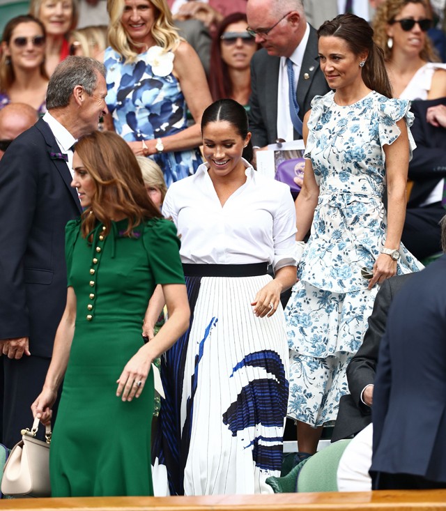 Eláll a lélegzeted: Katalin hercegné és Meghan Markle ilyen gyönyörűek Wimbledonban