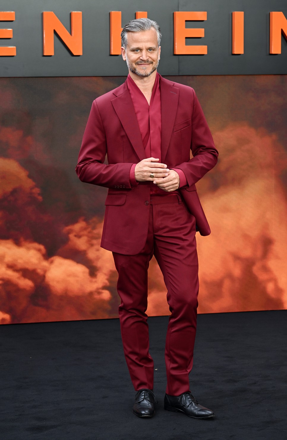 Haumann Máté az Oppenheimer londoni díszbemutatóján