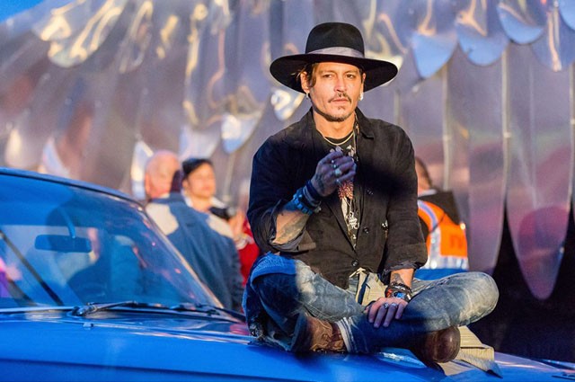 Johnny Depp Glastonbury