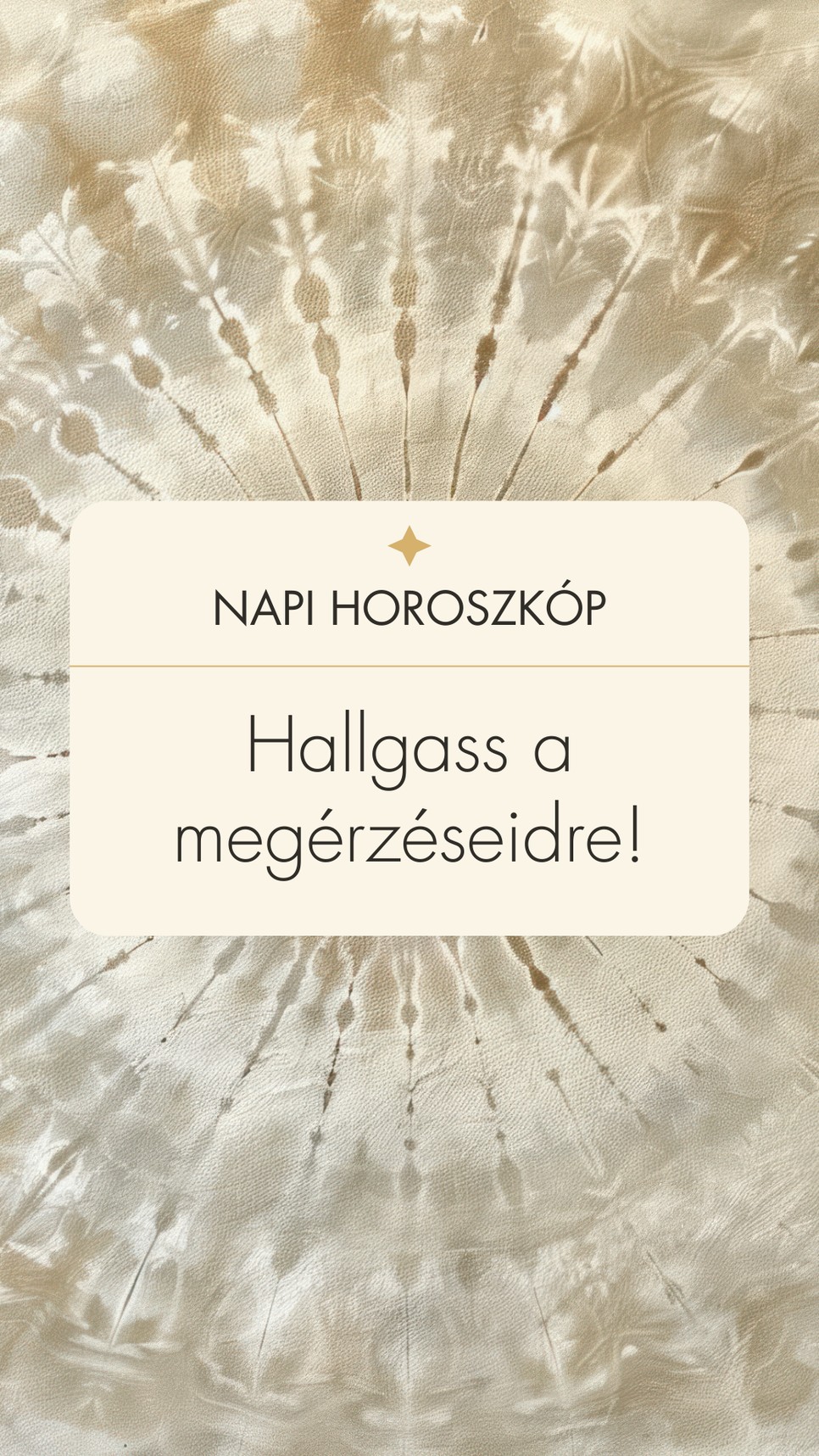 Ezt súgja a napi horoszkóp