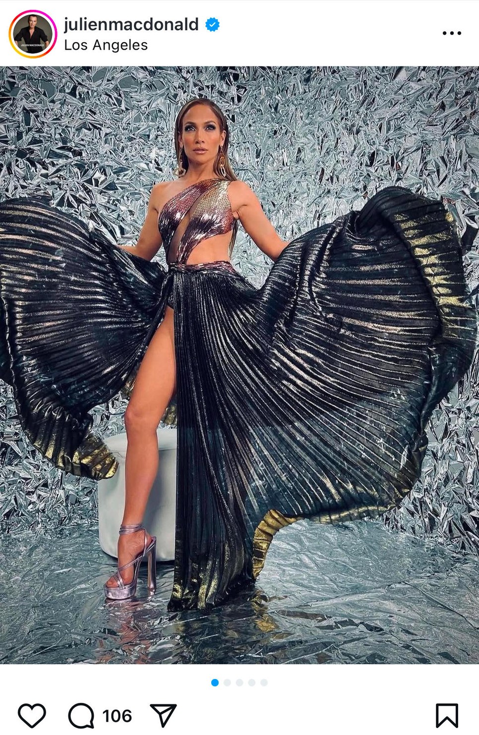 Csak úgy ragyogott Jennifer Lopez