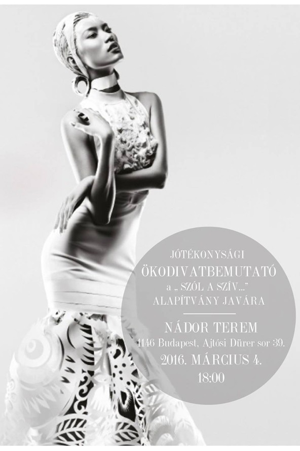 Jótékonysági divatbemutató a vak gyermekek megsegítéséért