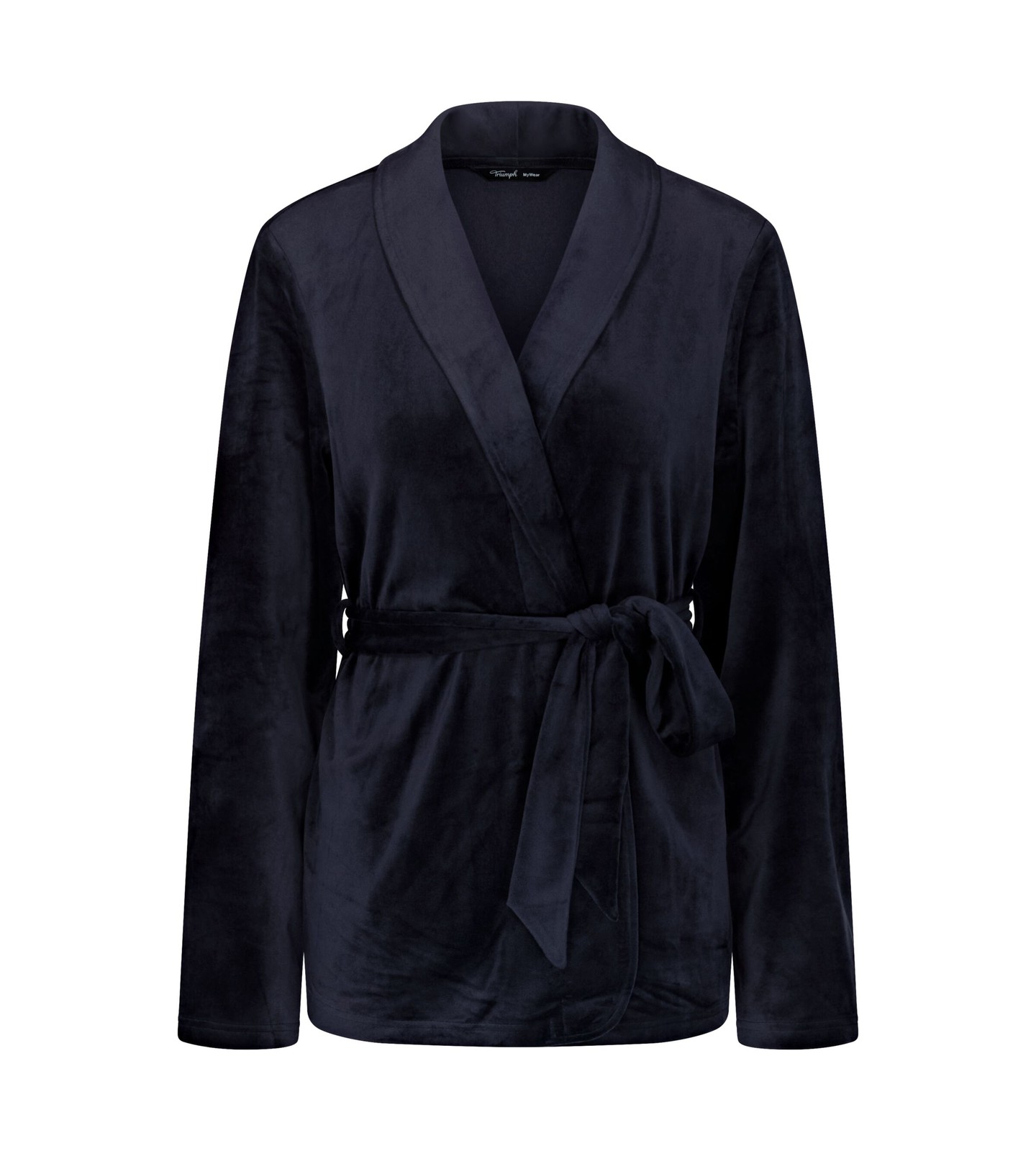 Sensual Velour Robe Top dark blue 19000Ft