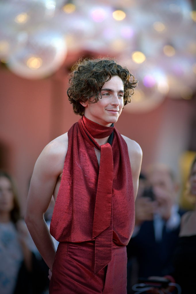 Timothée Chalamet, a 2022-es Velencei Filmfesztiválon.