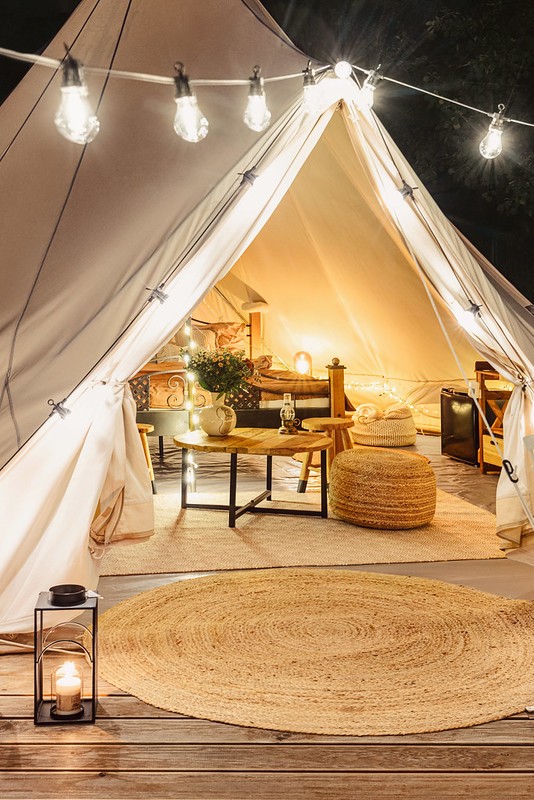 Glamping a Bonami tippjeivel
