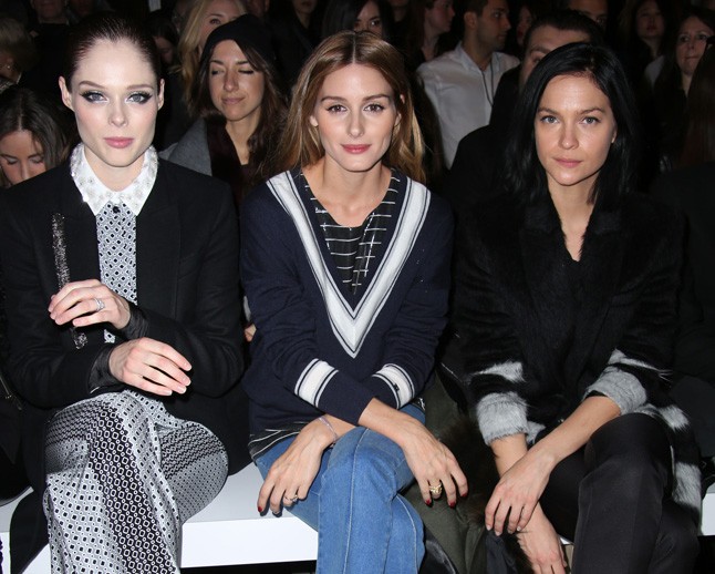 Coco Rocha, Olivia Palermo és Leigh Lezark - szép kis csapat!