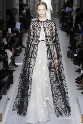 Axente Vanessa a Valentino haute couture show-n