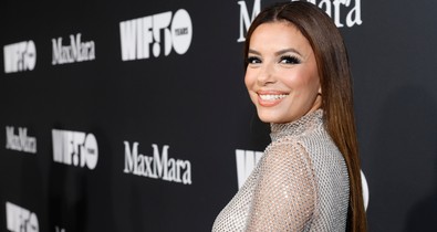 Eva Longoria áttetsző ruhája télen is tökéletes választás