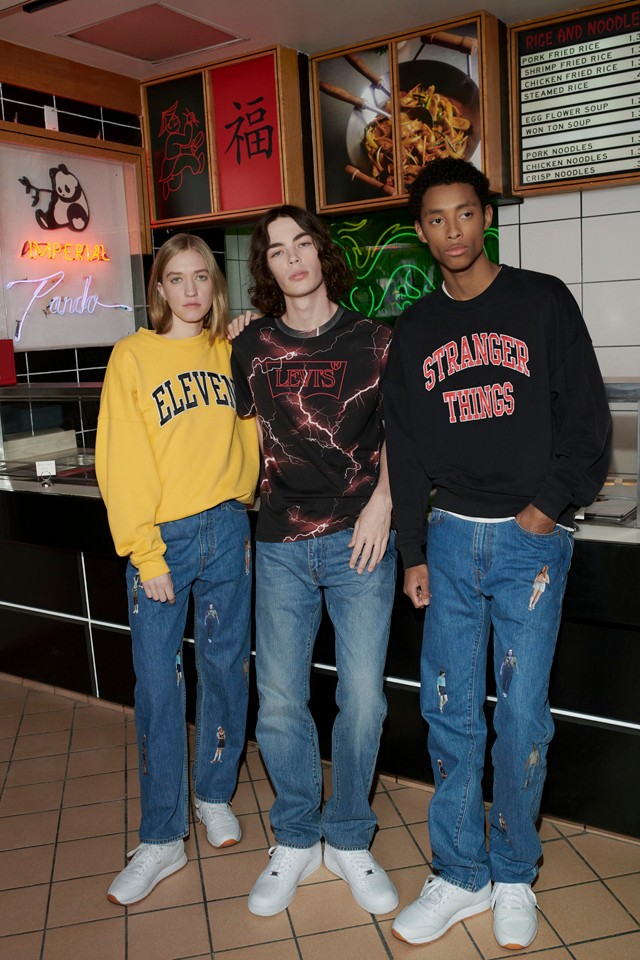 Levi's x Stranger Things kollekció speciális kiadása levi.com