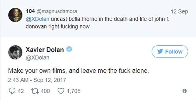 Dolan és a kommentelő posztja