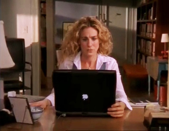 Carrie Bradshaw számítógép