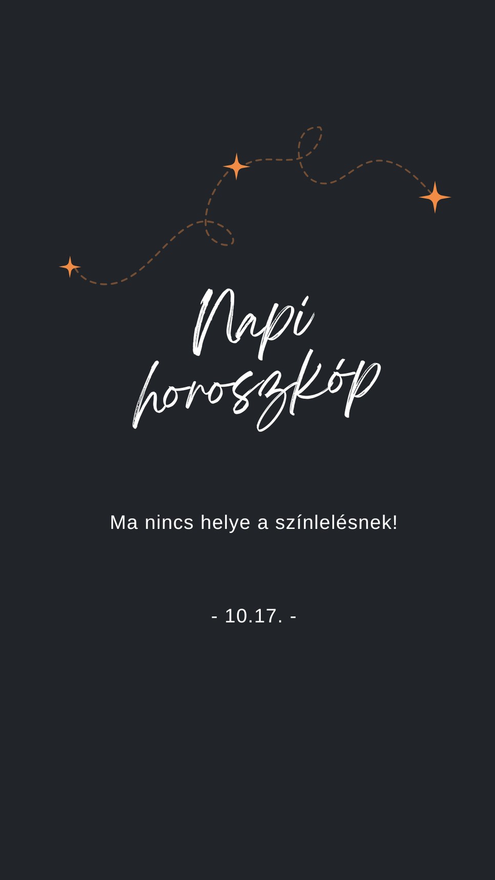 Ezt mondja mára a napi horoszkóp