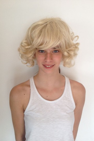 A VM-es Placida nagyon édes szőkén.