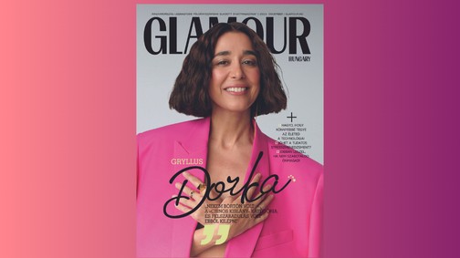 Megjelent a decemberi GLAMOUR magazin Gryllus Dorkával a címlapon, és jön a GLAMOUR-napok X-mas Week is!