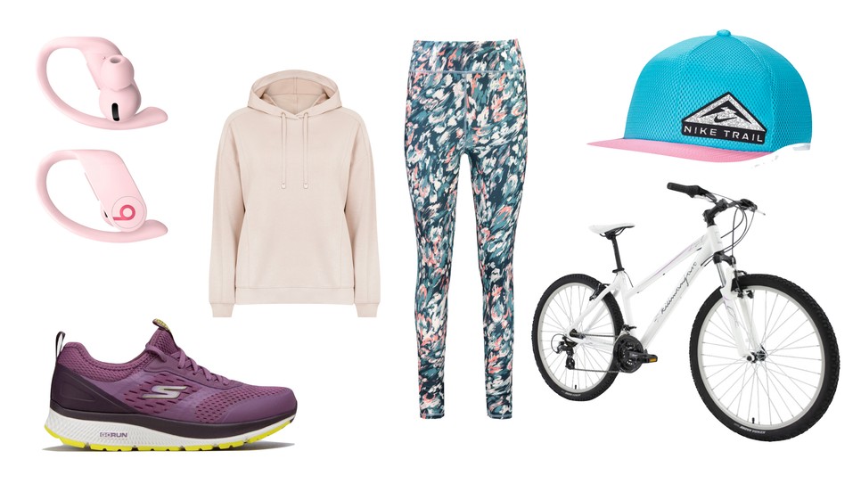 Fülhallgató Powerbeats Pro - istyle.hu, sportcipő SKECHERS - CCC 23 995 Ft, Pulóver F&F 5690 Ft, legging F&F 4790 Ft, sapka NIKE - nike.com, bicikli X FACT - Hervis 179 999 Ft