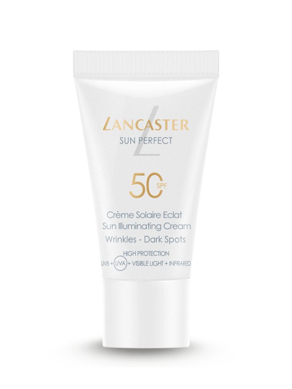 Sun Perfect ragyogást fokozó fényvédő krém SPF50 3 ml LANCASTER