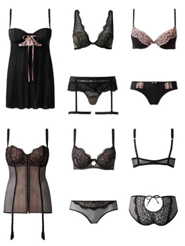 Kifinomult csábítás feketében és csipkében