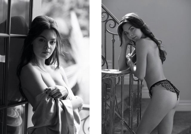 Scarlett Byrne meztelenül