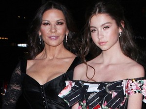 Catherine Zeta-Jones 14 éves lánya kiköpött édesanyja!