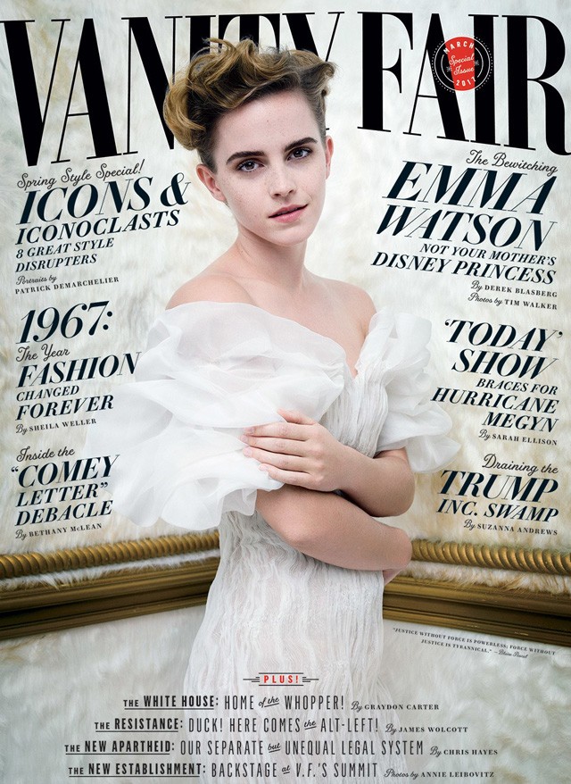 Emma Watson a Vanity Fair címlapján 