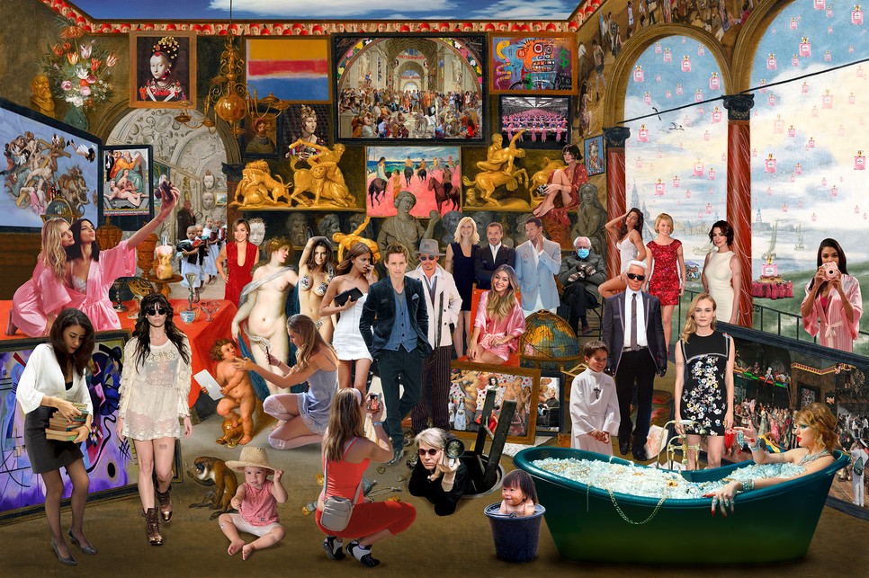 Study of Jan Brueghel the Jounger Kunstkammer with Venus, Brueghel ©︎ Lluis Barba Cantos, LUMAS.hu. Limitált, sorszámozott, aláírt