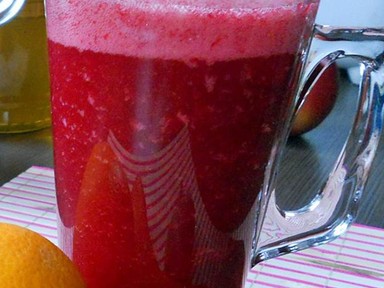 Rubinvörös smoothie - Az igazi méregtelenítő diétás turmix