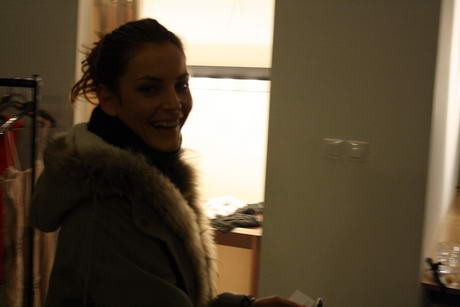 Ebergényi Réka távozóban...