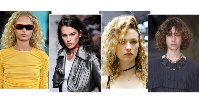 göndör hullámos haj