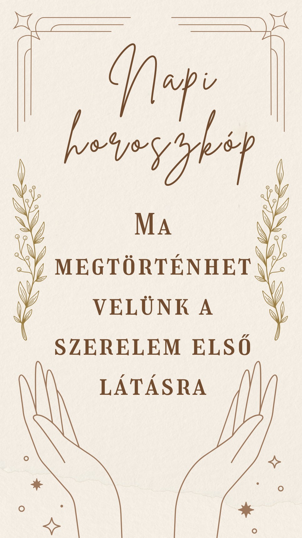 Napi horoszkóp: izgalmas nap elé nézünk