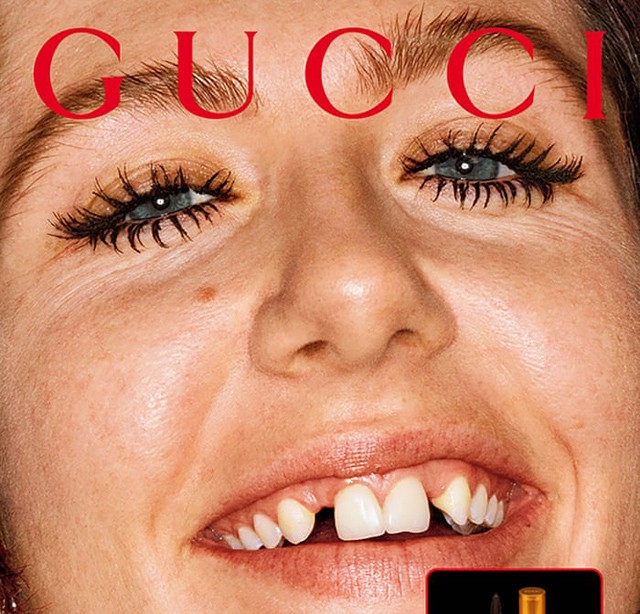 Dani Miller a Gucci reklámjában