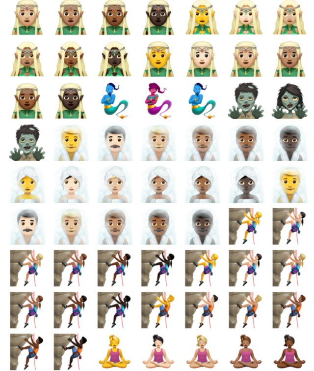 190 új emoji érkezik az iOS 11.1-es frissítéssel!