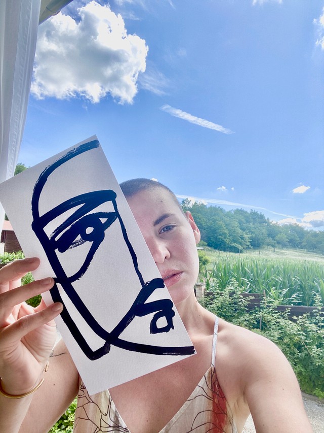 Oláh Anna ma bátran kombinálta a mintákat, és milyen jól tette