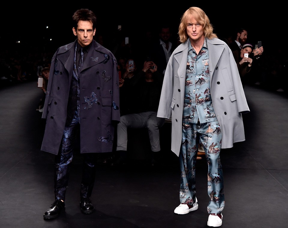  Ben Stiller és Owen Wilson zseniális belépője a Valentino show-ra