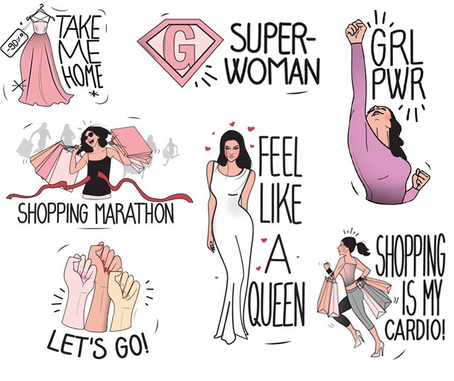 Töltsd le a GLAMOUR-napos Viber matricákat, és legyél te a legmenőbb a barátnőid között