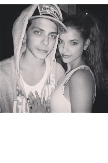 Éder Krisztián és Palvin Barbi a Balaton Soundon.