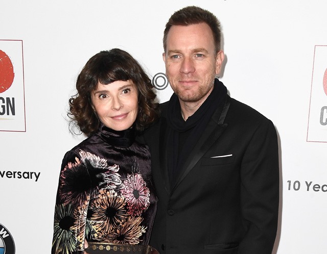 Ewan McGregor és felesége, Eve Mavrakis