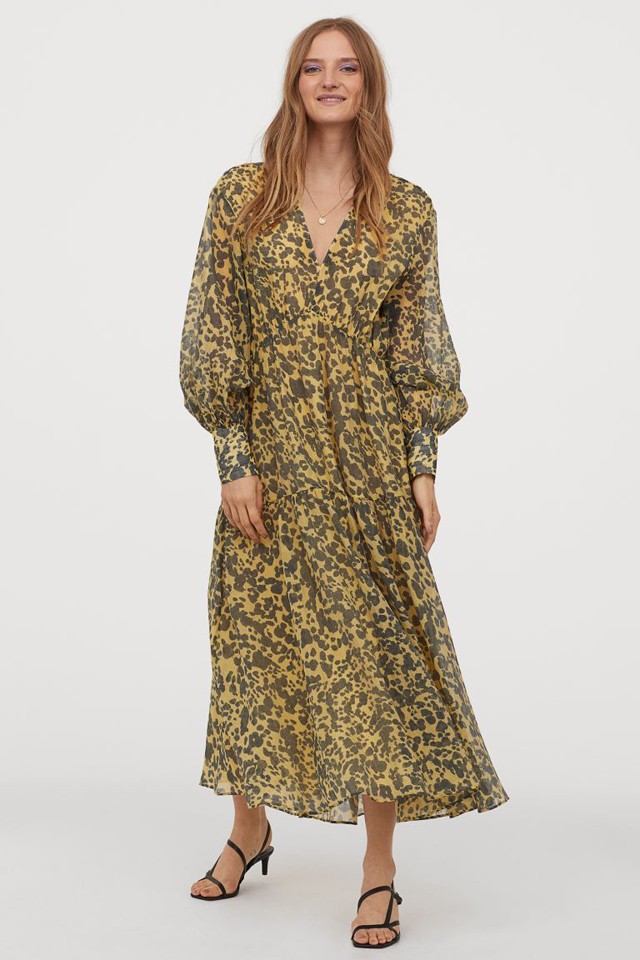 Hosszú lyocell-keverék ruha H&M4 490 Ft