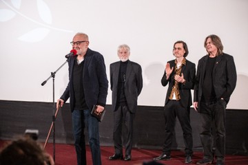 Tarr Béla, Kende János, Olasz Renátó és Muhi András