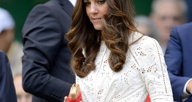 Álomszép csipkeruhában Kate Middleton Wimbledonban