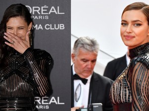 Cannes elhasználta az összes ruhát: két topmodell is ugyanabban gálázott