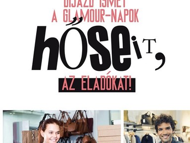 A GLAMOUR-napok hősei: íme a két legsegítőkészebb eladó!