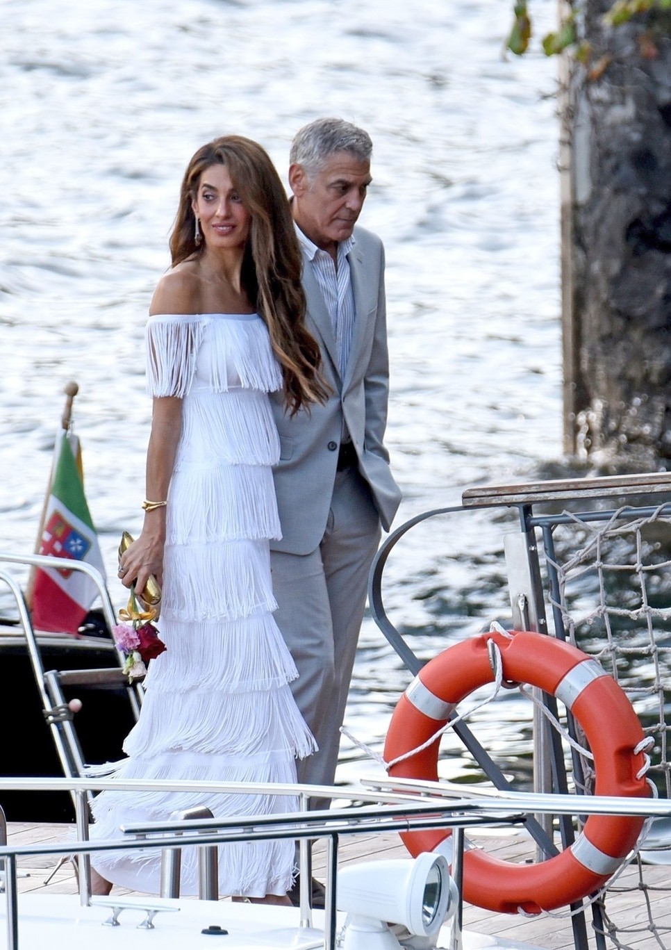 Amal Clooney és Geroge Clooney egyszerűen gyönyörűek együtt