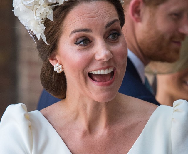 Katalin hercegné Lajos herceg keresztelőjén