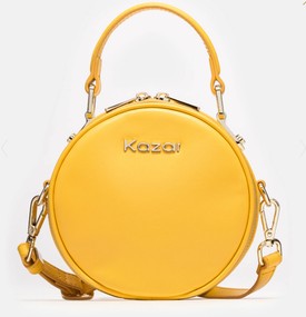 Levehető pántos bőrtáska KAZAR 46000 Ft