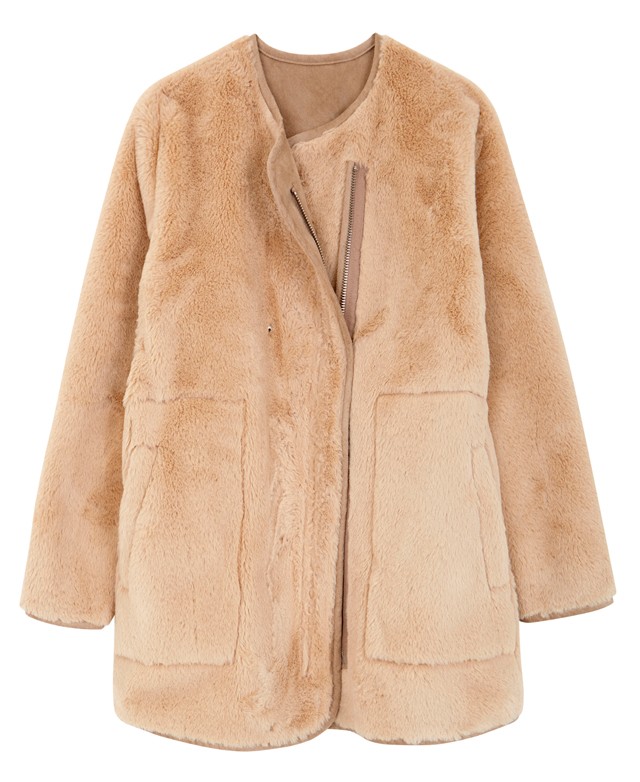 Műszörme kabát 19995 Ft