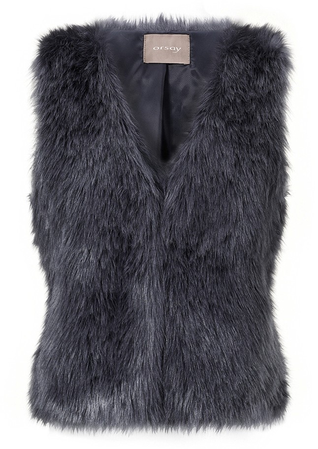 Orsay műszőrme mellény 11495 Ft, Glamour-napokon 9196 Ft