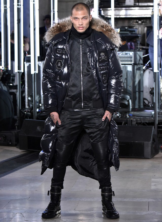 Jeremy Meeks a Philipp Plein kifutóján