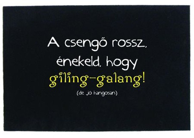 Vicces lábtörlő - emag.hu - 2 949 Ft