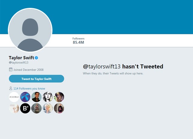 Taylor Swift Twitter