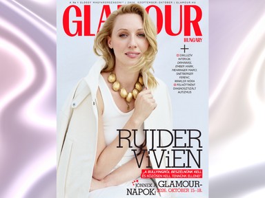 Rujder Viviennel a címlapon és GLAMOUR-napok kuponfüzettel megjelent a magazin szeptember-októberi száma